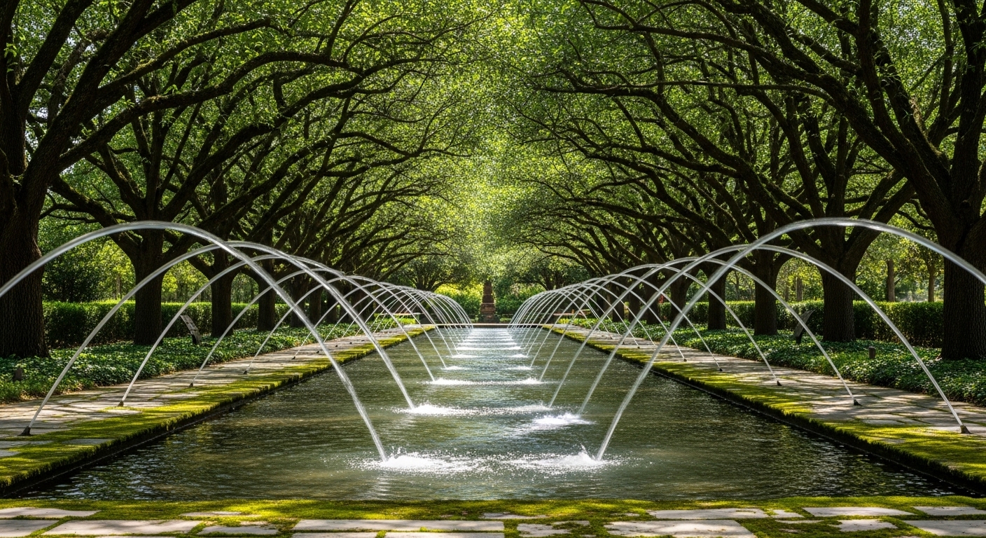 Italian Water Garden fountain