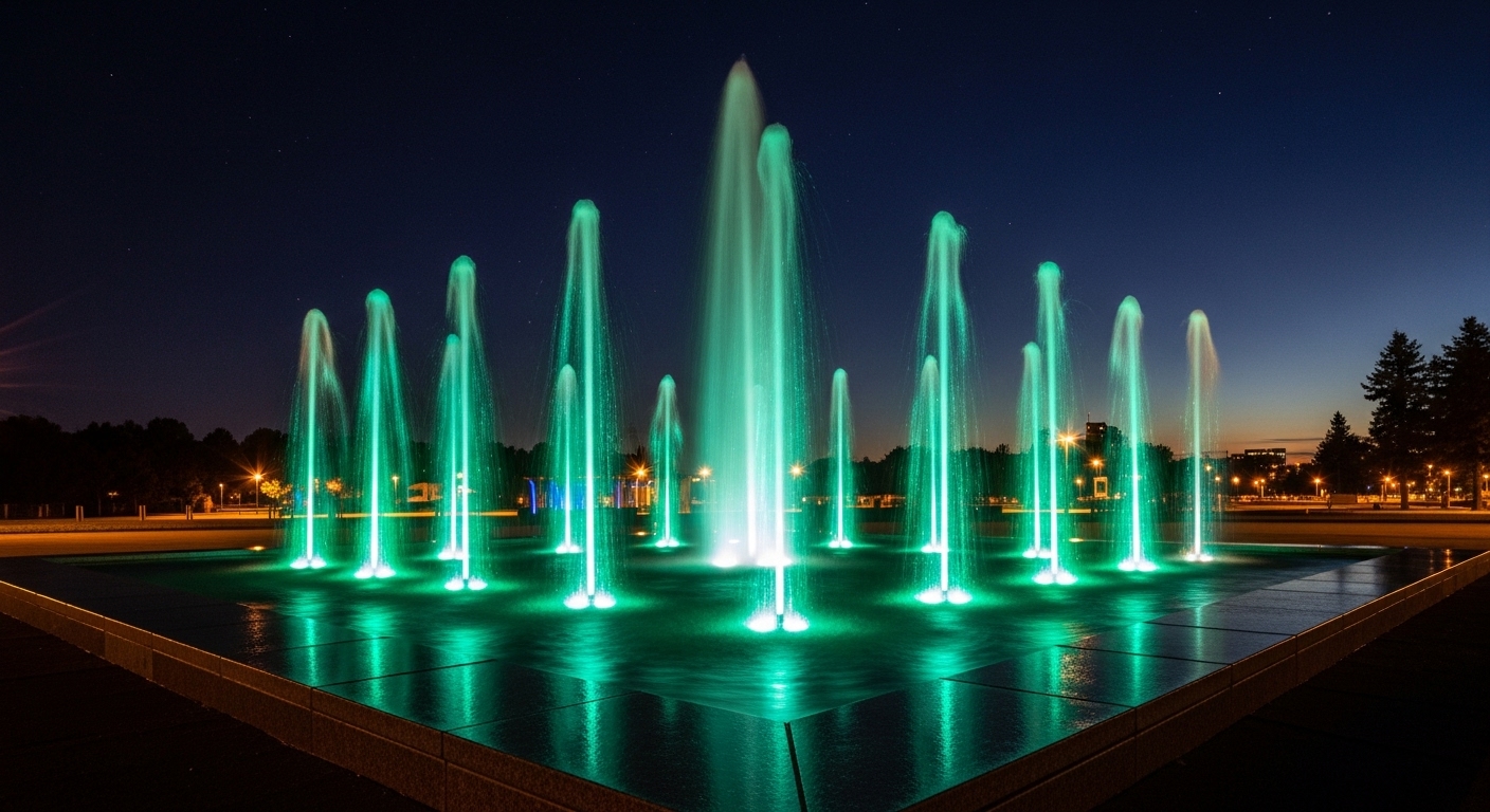 jet nozzel fountain